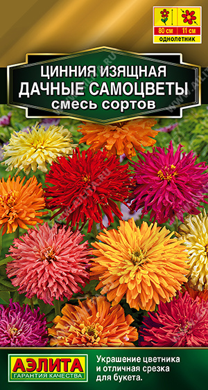 Цинния Дачные самоцветы