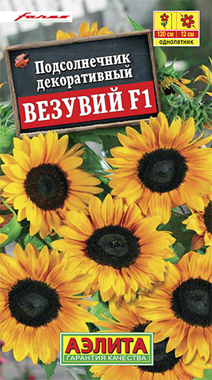 Подсолнечник декоративный Везувий F1_ЦП