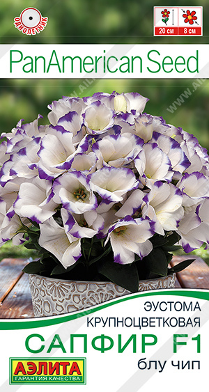 Эустома Сапфир F1 блу чип