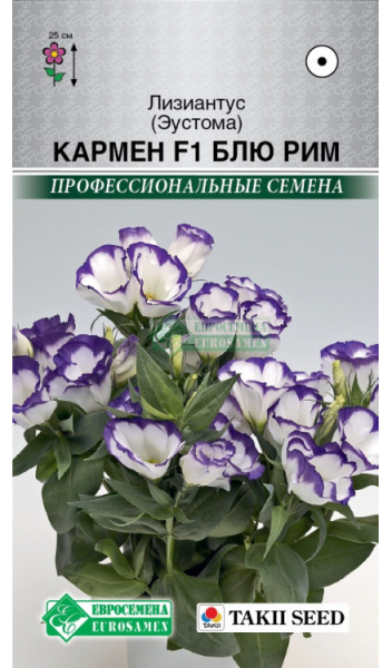 Эустома Кармен Блю Рим