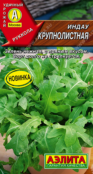 Индау (руккола) Крупнолистная
