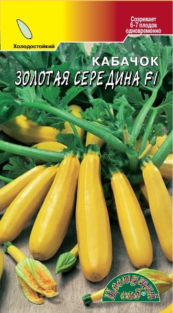 Кабачок Золотая середина