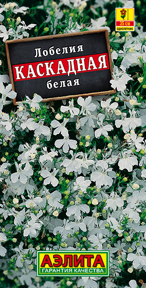 Лобелия каскадная белая_ЦП