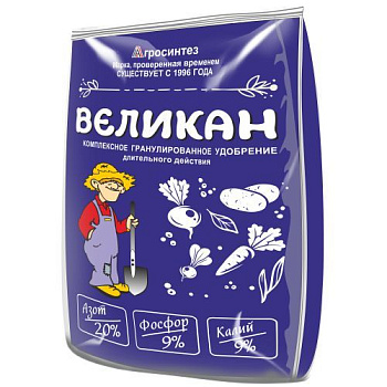 Великан (а-20%,ф-9%,к-9%) 1 кг. (Вика)/25