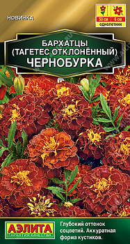 Бархатцы Чернобурка отклоненные (0,3г) Аэлита/10