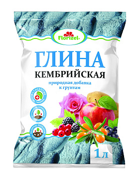 Глина кембрийская голубая 1л- Floriszel/20