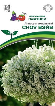Алиссум Сноу Вэйв ампельный (10шт) Партнер/10