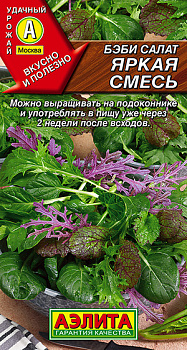 Салат Бэби Яркая смесь (0.5г) Аэлита/10