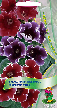 Глоксиния Импресс Формула микс (5шт) Поиск/10