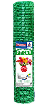 Решетка садовая ЯРКАЯ 45*45 20м (лесной зеленый) ЗР-45/1/20