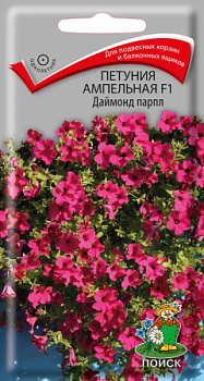 Петуния Даймонд парпл, амп F1 (5шт) Поиск/10