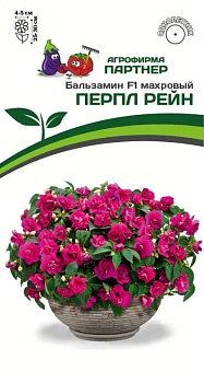Бальзамин Перпл Рейн махров. F1 (5шт) Партнер/10