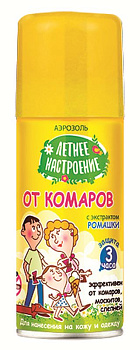 ЧД Аэрозоль  от комаров с экстрактом ромашки 100мл/24 (02-508)