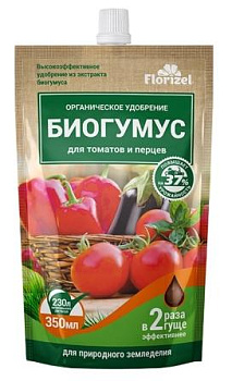 Биогумус для томатов и перцев Florizel (350мл)/25