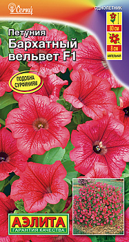 Петуния Бархатный вельвет F1 (5шт) Аэлита/10