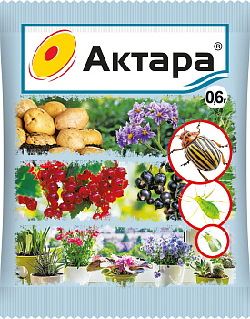 Актара ВХ 0,6г ЦВ. ПАКЕТ ВХ/200