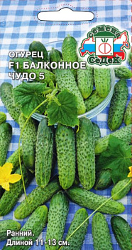 Огурец Балконное Чудо 5 F1 (0,2г) СеДеК/10