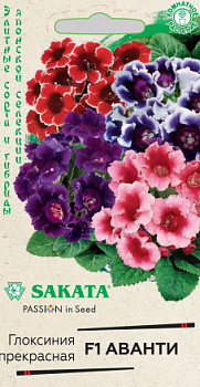 Глоксиния Аванти смесь F1 (4шт) Гавриш/10