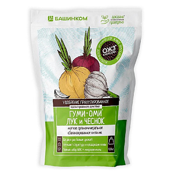 ГУМИ-ОМИ Лук и Чеснок  0,8 кг Дойпак БашИнком/12