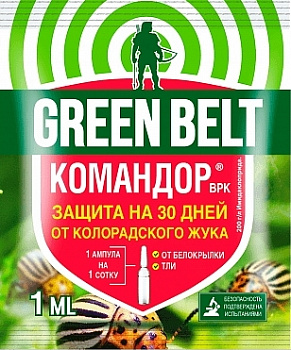 Командор (от кол. жука,тли,трипсов) в пакете 1 мл.ГБ/350 (01-528) 