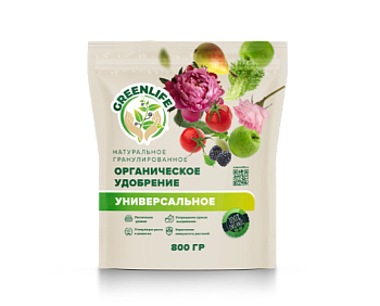 Green Life Удобрение органич. универсальное гран 800гр/14