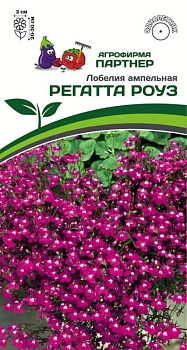 Лобелия Регатта Роуз ампельная (10шт) Партнер/10