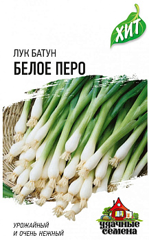 Лук на зелень Белое перо (1г) ХИТ х3 Гавриш/10