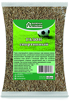 Газон травосмесь "Спортивный" 5кг Фазенда Сибири