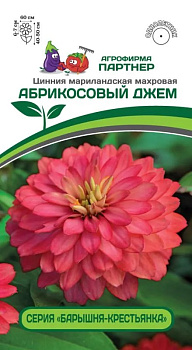 Цинния Абрикосовый Джем (5шт) Партнер/10