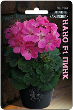 Пеларгония Нано Пинк F1 (5шт) Биотехника/10