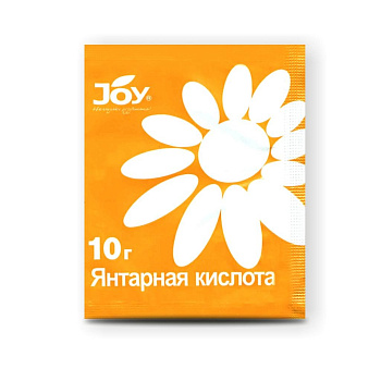 Янтарная кислота JOY 10 г. /40